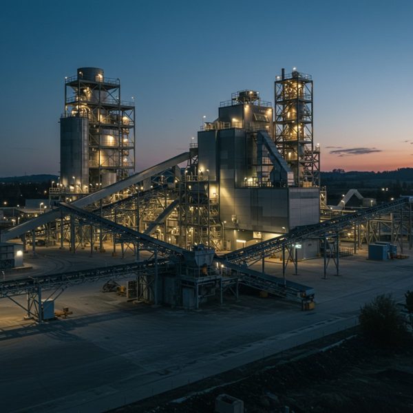 impianto industriale moderno